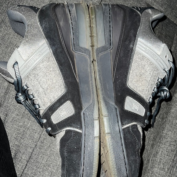 Gray Custom Louis vutton Trainers - Picture 4 of 6